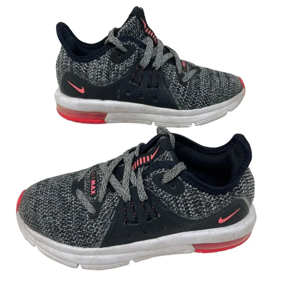Nike Air Max Sequent 3 Youth 11C‎ Running Gym Athletic Shoes A01252-001